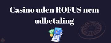 Casinoer uden ROFUS for danske spillere - Find dine muligheder
